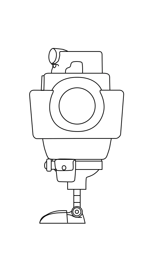 Hellbot — blueprint ortográfico
