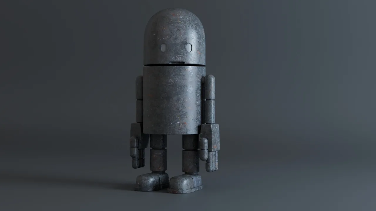 Lonely Robot — render