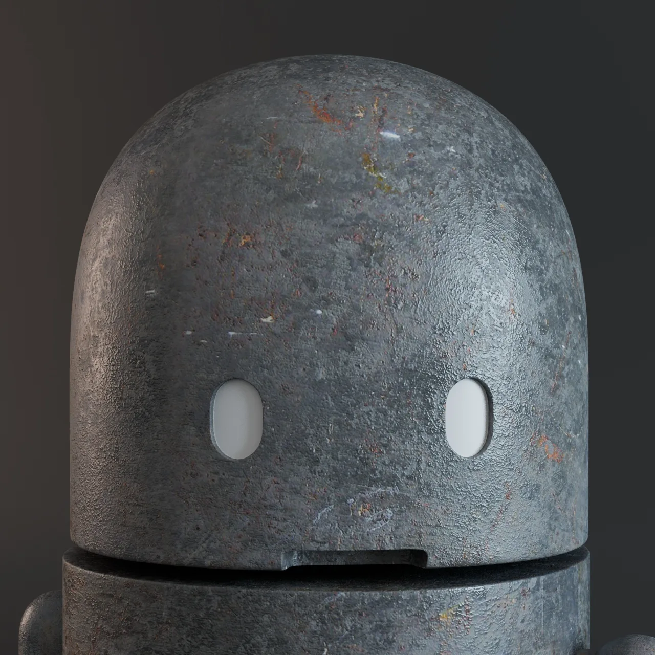Lonely Robot — detalle en primer plano